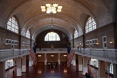 12-05 Great Hall From Floor Above Ellis Island Main Immigration Station Building